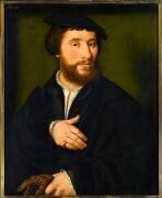 Portrait d'homme (Joos van Cleve) - Muzeo.com