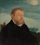 Portrait d'un homme (Wolf Huber) - Muzeo.com