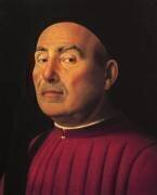 Portrait d'un homme ou Trivulzio (Antonello da Messina) - Muzeo.com