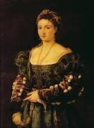 Portrait d'une femme (Titien) - Muzeo.com