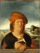 Portrait présumé du médecin Paracelse (1493-1541) (Quentin Metsys) - Muzeo.com