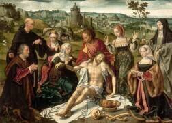 Retable de la déploration du Christ (Joos van Cleve) - Muzeo.com