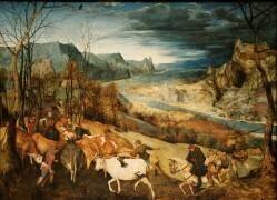 Retour du troupeau (Pieter Brueghel l'Ancien) - Muzeo.com