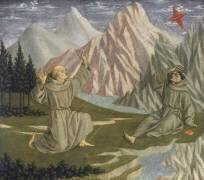 Saint François recevant les stigmates (Domenico Veneziano) - Muzeo.com