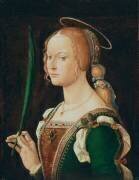 Sainte Justine de Padoue (Bartolomeo Montagna) - Muzeo.com