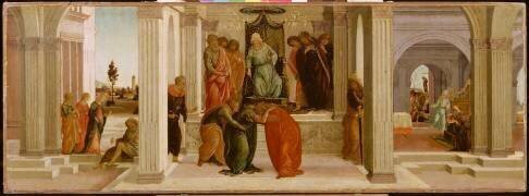 Trois scènes de l'histoire d'Esther (Filippino Lippi) - Muzeo.com