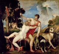 Venus and Adonis (Titien) - Muzeo.com