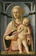 Vierge à l'Enfant (Filippo Lippi) - Muzeo.com