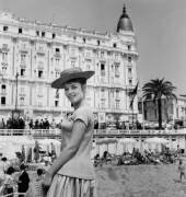 Agnes Laurent at Cannes Festival Outside Carlton Hotel (Rue des Archives) - Muzeo.com