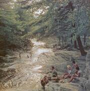 Campbell Falls Picnic (Slim Aarons) - Muzeo.com