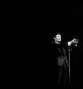 French Singer Jean Ferrat on Stage January 12, 1965 (Rue des Archives) - Muzeo.com