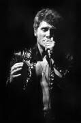 French Singer Johnny Hallyday at The Olympia, Paris, March 17, 1967 (b/w photo) (Rue des Archives) - Muzeo.com
