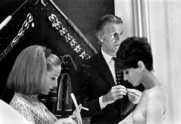 Inauguration of A Boutique By Hubert De Givenchy With Audrey Hepburn and Mrs Yul Brynner on September 3 (Rue des Archives) - Muzeo.com