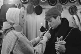Janet Leigh and Tony Curtis at the Winter Olympics (Orlando Suero) - Muzeo.com
