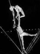 Jean-Claude Drouot and Lyne Chardonnet in A Trapeze Show (Rue des Archives) - Muzeo.com