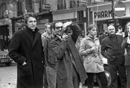Jean-Luc Godard Filming Demonstrations of Students on May 7 (Rue des Archives) - Muzeo.com