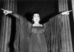 Maria Callas during a rehearsal for the role of Medea (Keystone) - Muzeo.com