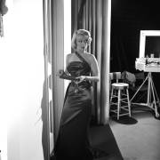 Marilyn Monroe on the set of 
