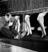Models Presenting Sulky New Stockings in Paris February 15, 1960 (Rue des Archives) - Muzeo.com