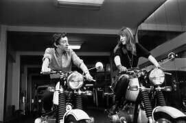 Serge Gainsbourg and Jane Birkin (Giancarlo Botti) - Muzeo.com