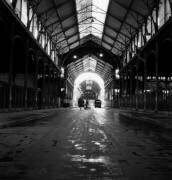 View of The Interior of Paris Covered Market Built By Victor Baltard (Rue des Archives) - Muzeo.com