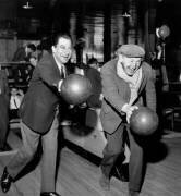 Acteurs Paul Meurisse et Bourvil (Rue des Archives) - Muzeo.com