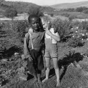 Les garçons en Afrique du Sud (Paul Almasy) - Muzeo.com