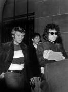 Johnny Hallyday a reçu la visite de Bob Dylan (Rue des Archives) - Muzeo.com