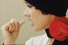 Julie Andrews sur le tournage de 