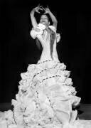 La danseuse de flamenco Carmen Amaya lors de la répétition à Paris le 3 janvier 1959 (Rue des Archives) - Muzeo.com