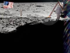 Neil Armstrong sur la surface lunaire (anonyme) - Muzeo.com