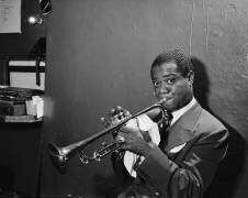 Portrait de Louis Armstrong (William Gottlieb) - Muzeo.com