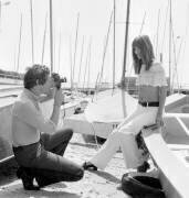 Serge Gainsbourg et Jane Birkin au Festival de Cannes le 19 mai (Rue des Archives) - Muzeo.com