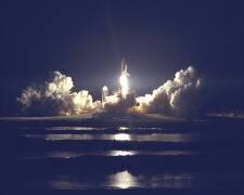 STS-86 launch . Kennedy space center (Nasa) - Muzeo.com
