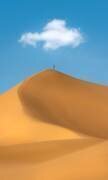 A lonely desert traveler (Yuan Cui) - Muzeo.com