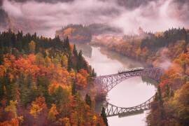 Autumn Tadami Line (Kei Sasaki) - Muzeo.com