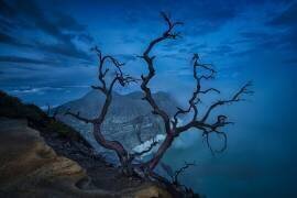 Blue hour in Ijen Crater - Banyuwangi (Eindri Said Marcos) - Muzeo.com