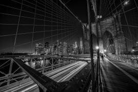 Brooklyn bridge lights (Stefan Schilbe) - Muzeo.com