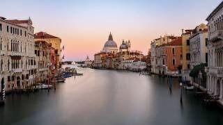 Canal Grande - coucher de soleil (Marnix Detollenaere) - Muzeo.com