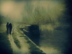 Chatting By The Canal (Bill Eiffert) - Muzeo.com