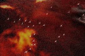Flying angels on the fire (Hao Jiang) - Muzeo.com