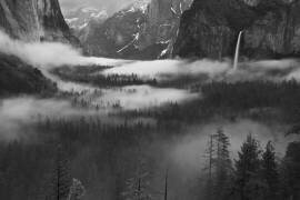 Fog Floating In Yosemite Valley (Hong Zeng) - Muzeo.com
