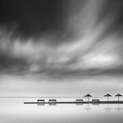 Four Benches and three umbrellas (George Digalakis) - Muzeo.com