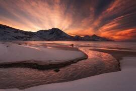 Golden Sunset (Jaroslav Zakravsky) - Muzeo.com