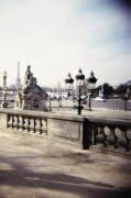 Jardin des Tuileries, côté Jeu de Paume, vue de la place de la Concorde. (Jerome Siran) - Muzeo.com