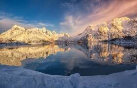 Laupstad Fishing Village Norway (Shimei Yan) - Muzeo.com