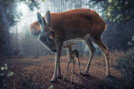Mère et fauve (John Wilhelm) - Muzeo.com
