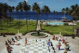 Megachess (Slim Aarons) - Muzeo.com