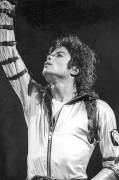 Michael Jackson en concert à Nice, Côte d'Azur, août 1988 (Rue des Archives) - Muzeo.com