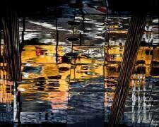 New York - Etats Unis, jeu de miroir sur les immeubles quartier de la 57ème rue (Michel Setboun) - Muzeo.com